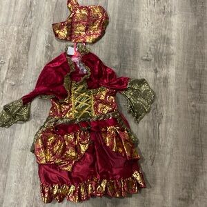 Pirate costume size medium 8-10